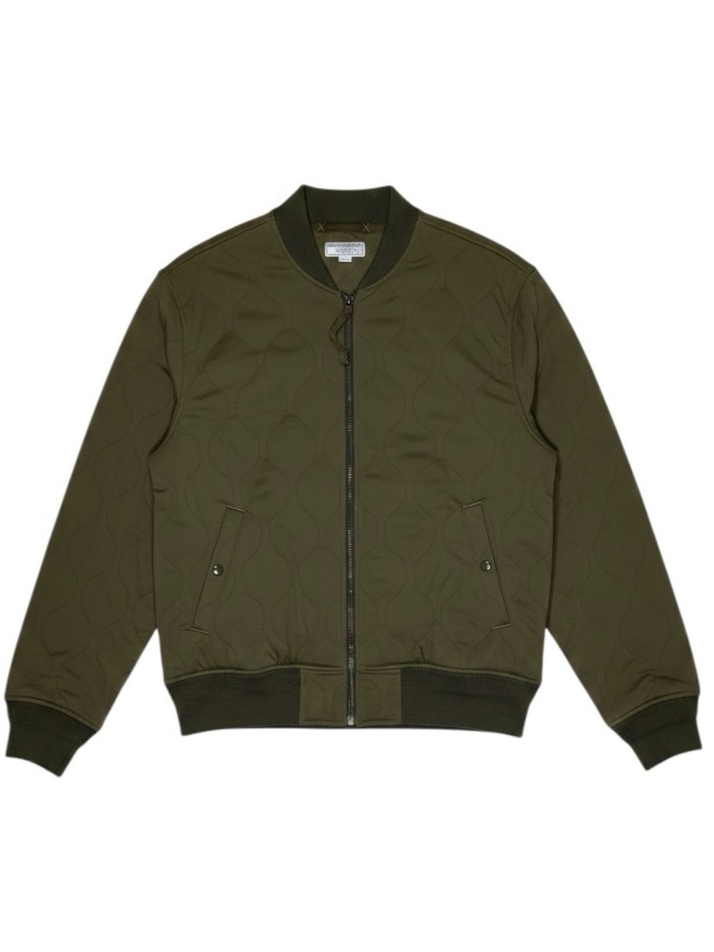 Wallace & Barnes Quilted Size Medium Bomber Jacket